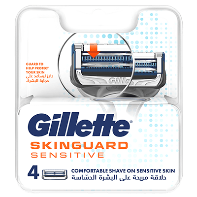 Gillette Skinguard Blades Refill 4 pcs