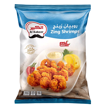 AL kabeer Zing Shrimps Spicy 750 gm