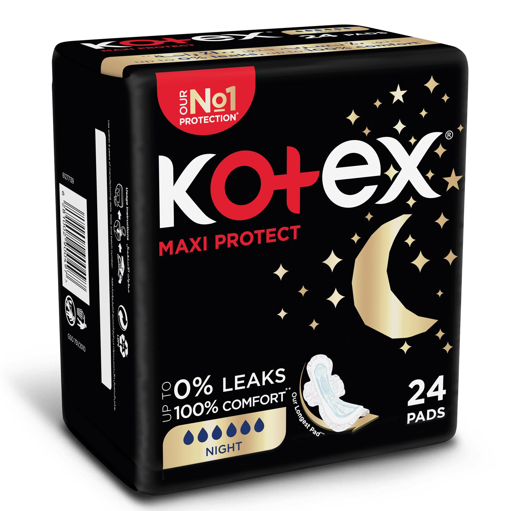 Kotex Maxi Night 24 Pads