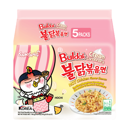 Samyang Buldak Ramen Cream Carbo 5 pcs 140 g