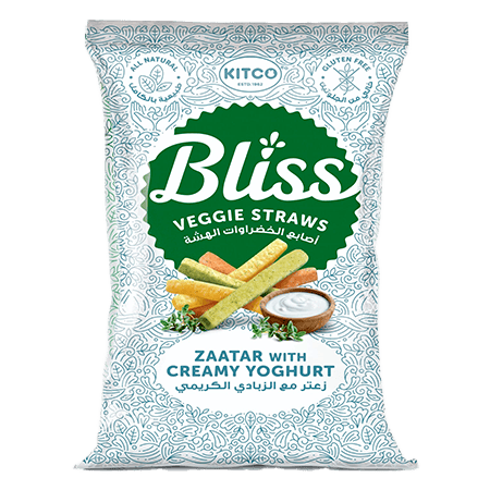 Kitco Bliss Veg Straws Creamy Gluten Free 135 g