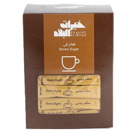 Khayrat Al-Bilad Brown Sugar100 Sticks 400 g
