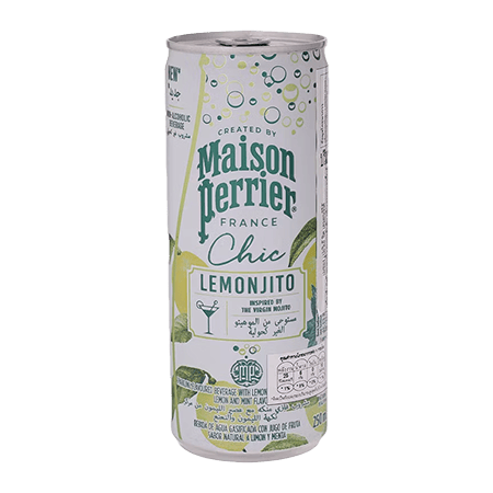 Maison Perrier Chic Flavoured Sparkling Beverage Lemonjito 250ML
