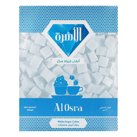 Al Osra White Sugar Cubes 500 g