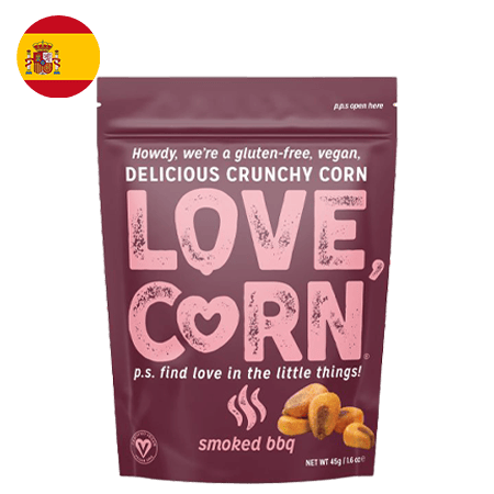 Love Corn Smoked Barbeque 45 g