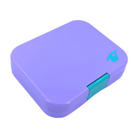 Tinywheel Bento Box Purple 4 Compartments