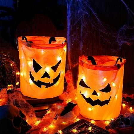 Pumpkin Night Lamp 30x25cm
