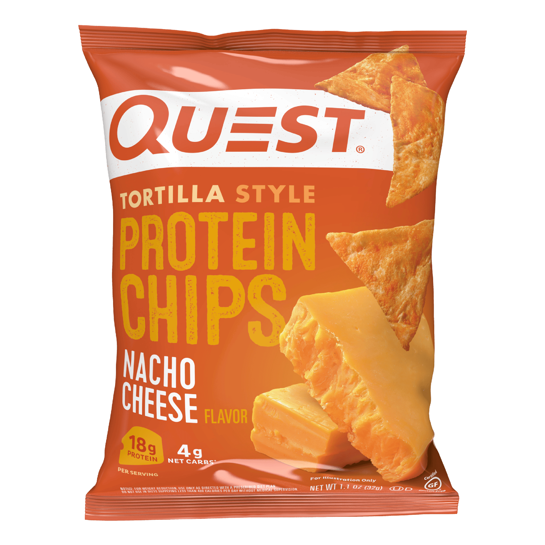 Quest Nutrition Tortilla Protein Chips Nacho 32 g