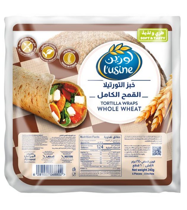 Tortilla Wrap Wholewheat 240G (40G *6)