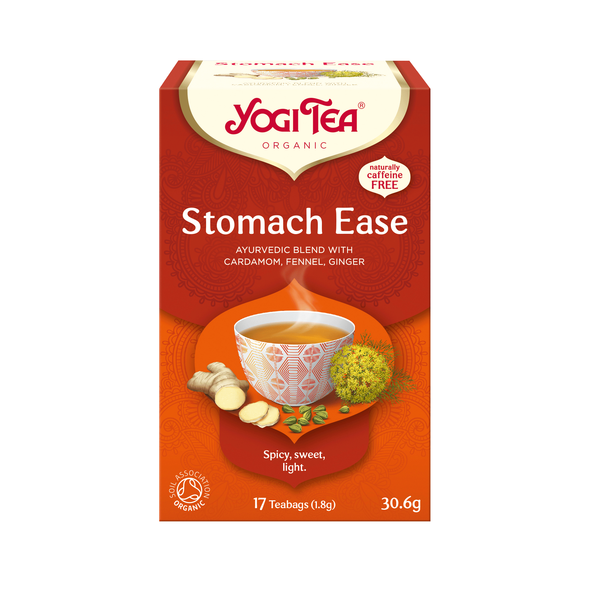 Yogi Tea Organic Stomach Ease 17 Bags