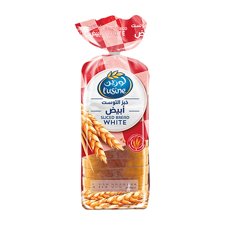 Lusine Toast Bread White 600G
