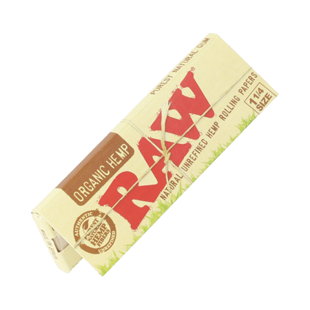 Raw Natural Unrefined Rolling Papers (Organic Hemp)1/4