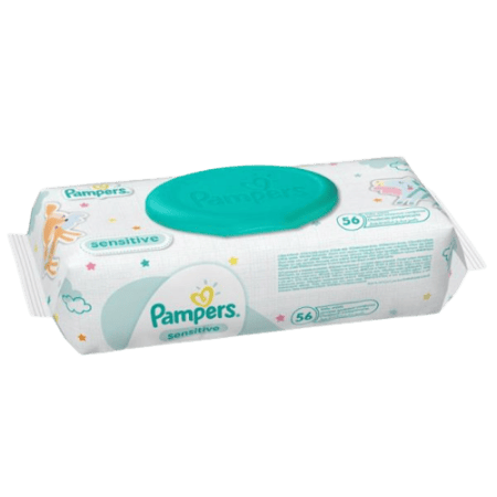 Pampers Wipes Sens 56