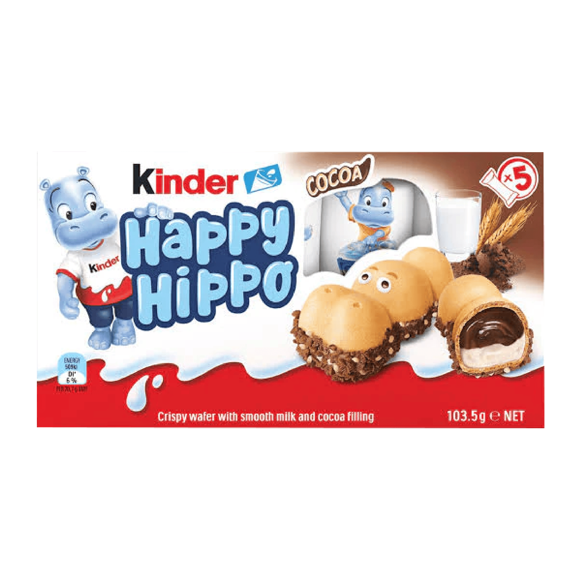 Kinder Happy Hippo Cacao 5 pcs 103.5 g