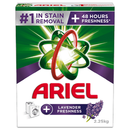 Ariel LS Lavender Detergent Powder 2.25Kg