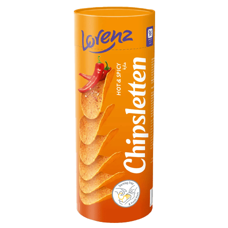 Lorenz Chipsletten Hot & Spicy 100 g