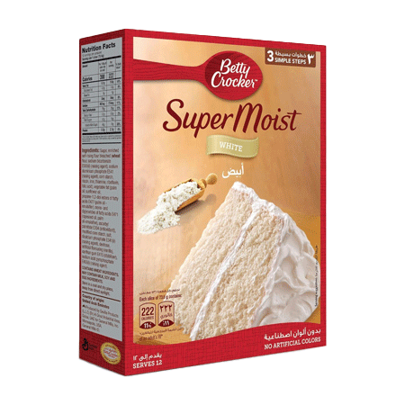 Betty Crocker White Cake Mix 500 g