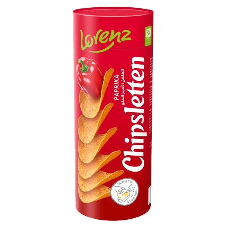 Lorenz Chipsletten Paprika 100 g