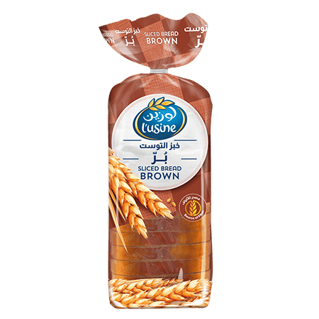 Lusine Toast Bread Brown 600G