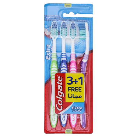 Colgate Extra Clean Medium Toothbrush 
