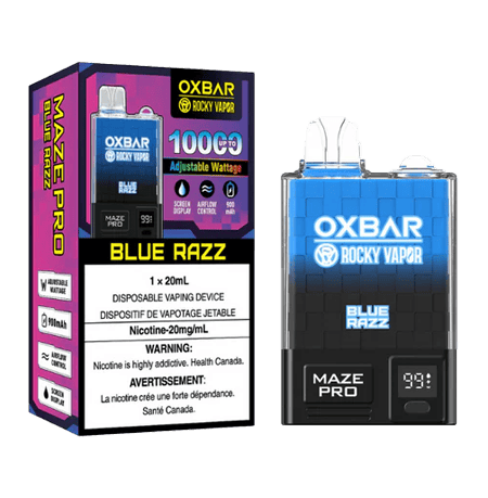 Oxbar Blue Razz 10000 Puffs 20mg