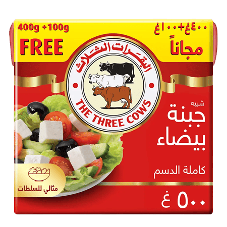 The Three Cows Analogue White Cheese 500 gm