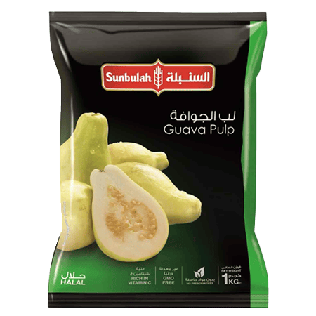Sunbulah Guava Pulp Frozen 1 Kg