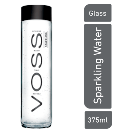 Voss Sparkling Water Glass 375 ml