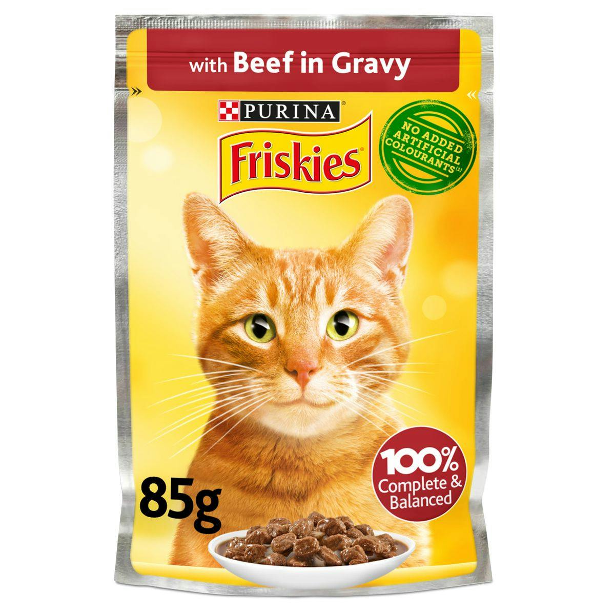 Friskies Cat CiG Beef Pouch 85G