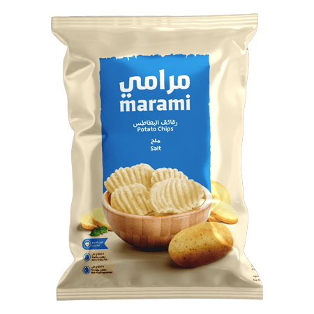 Marami Wavy Potato Chips Salt 100g