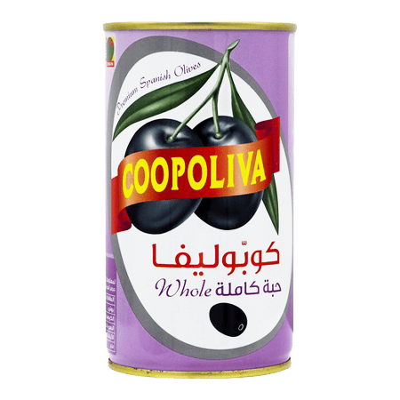 Coopoliva Olives Black Whole 350 g