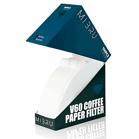 Mibru Coffee Paper Filter V60 V02 100 pcs