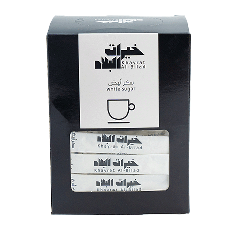 Khayrat Al-Bilad White Sugar 100 Sticks 400 g