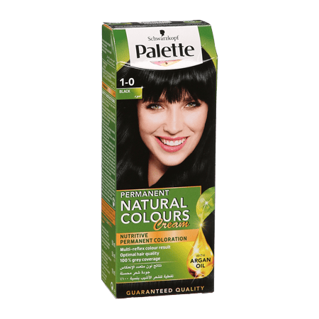 Palette Permanent Naturals Color Creme, 1-0, Black