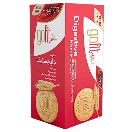Memories Gofit Digestive Biscuit 250 g