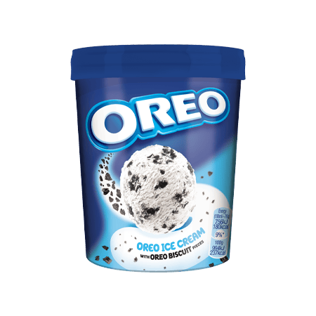 Oreo Ice Cream Tub 480Ml
