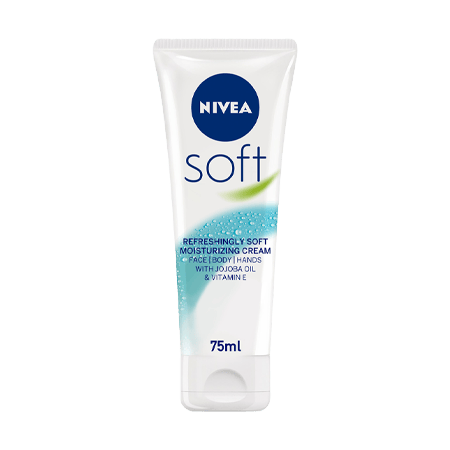 Nivea Soft Ref. & Moist. Cream 75Ml