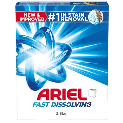 Ariel HS Original Detergent Powder 2.5Kg