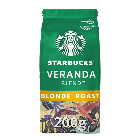 Starbucks Veranda Blend Blonde Roast Ground Coffee 200 g