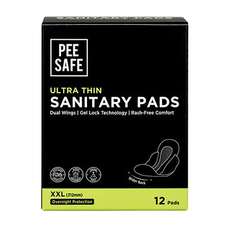 Peesafe Slim Pads With Night Protection Wings 12 Pads Xxl