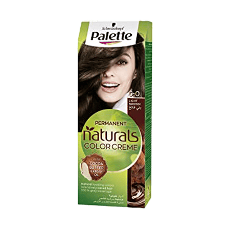 Palette Permanent Naturals Color Creme, 5-0, Light Brown
