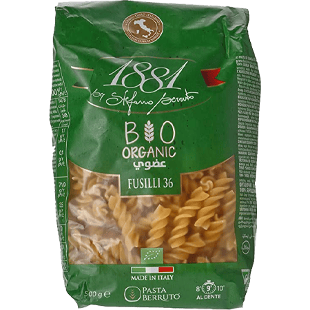 1881 Organic Fusilli  Pasta 500 g