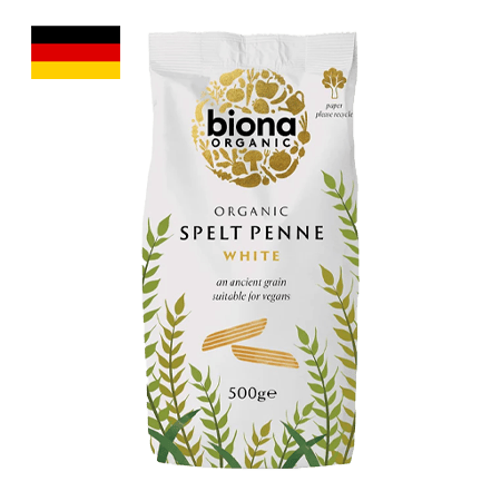 Biona White Spelt Penne 500 gm