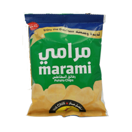Marami Potato Chips Hot Chili 18 pcs 10 g