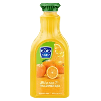 Nadec Orange 100% No Sugar 1.3L