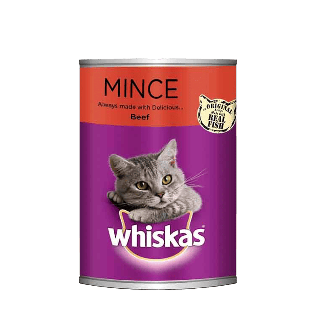 Whiskas Cat Food Beef Can 400G 