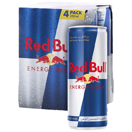 Red Bull Energy Drink 4 x 250ML
