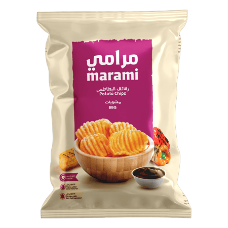 Marami Wavy Potato Chips Barbeque 100g