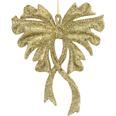 Sparkling Bow - Gold 1 Piece