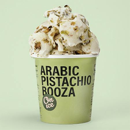ON Ice Arabic Pistachio Booza Ice Cream 473ml